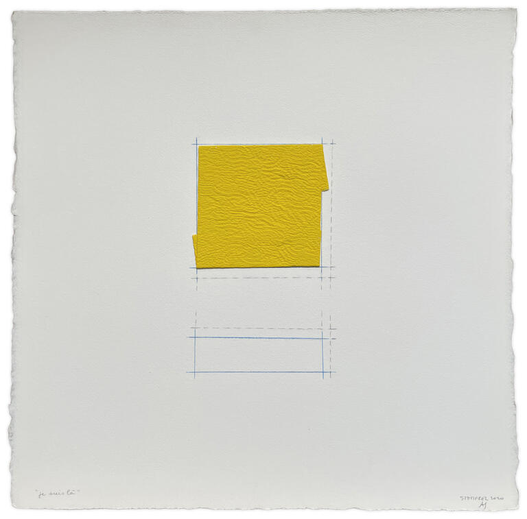 Catalogue raisonné, André Stempfel, je suis là — 2020