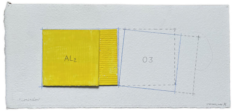 Catalogue raisonné, André Stempfel, corindon — 2020