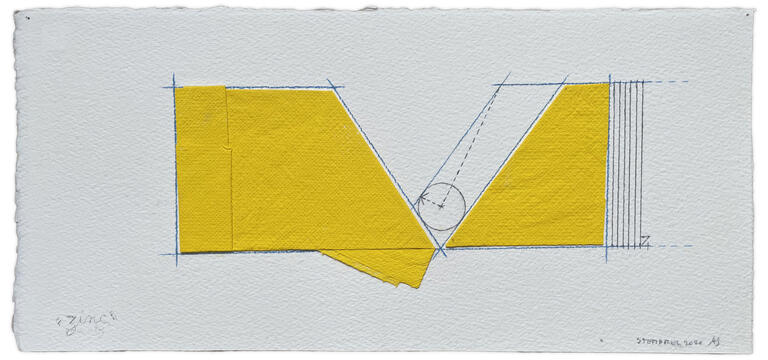 Catalogue raisonné, André Stempfel, zinc — 2020