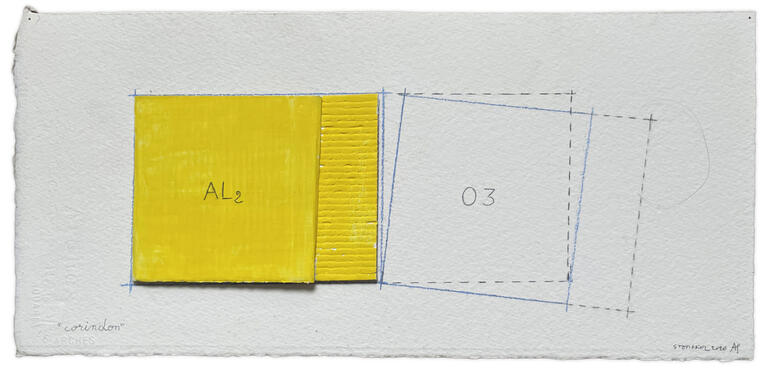 Catalogue raisonné, André Stempfel, corindon — 2020