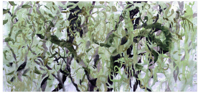 Catalogue raisonné, Daniel Boursin, 3FH green souls — 2003