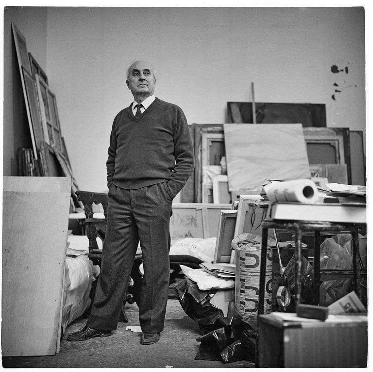 Catalogue raisonné, Philipp Hugues Bonan photographe, portrait de Olivier Debré