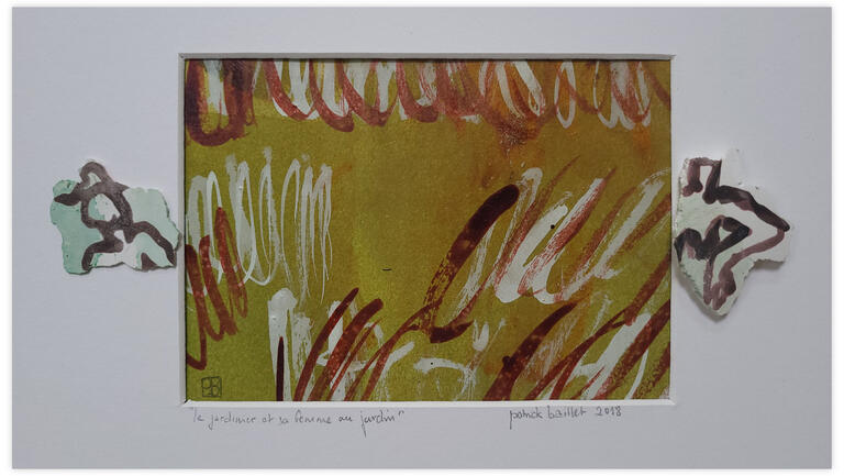 Catalogue raisonné, Patrick Baillet, Le jardinier et sa femme - 2018