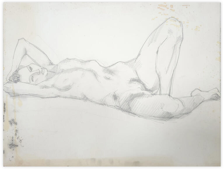 Catalogue raisonné, Patrick Baillet, NU - 1988