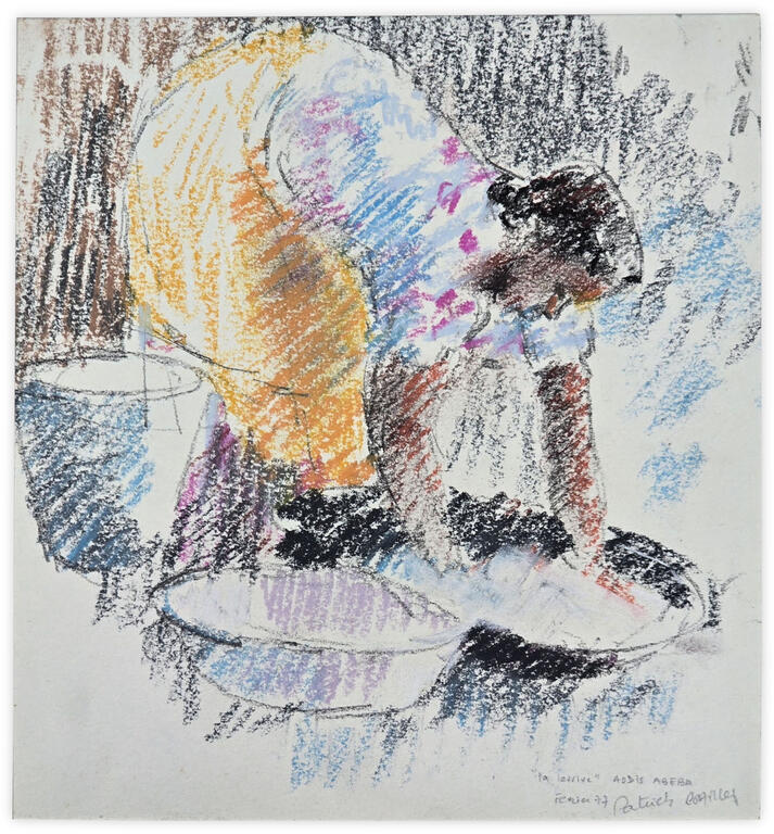 Catalogue raisonné, Patrick Baillet, La lessive, Éthiopie - 1977