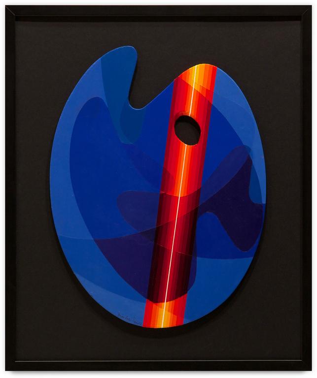 Horacio Garcia Rossi, Palette - Couleur lumière - 2007