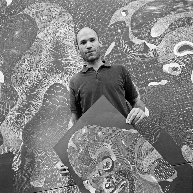 Catalogue raisonné, Philipp Hugues Bonan photographe, portrait de Philippe Baudelocque