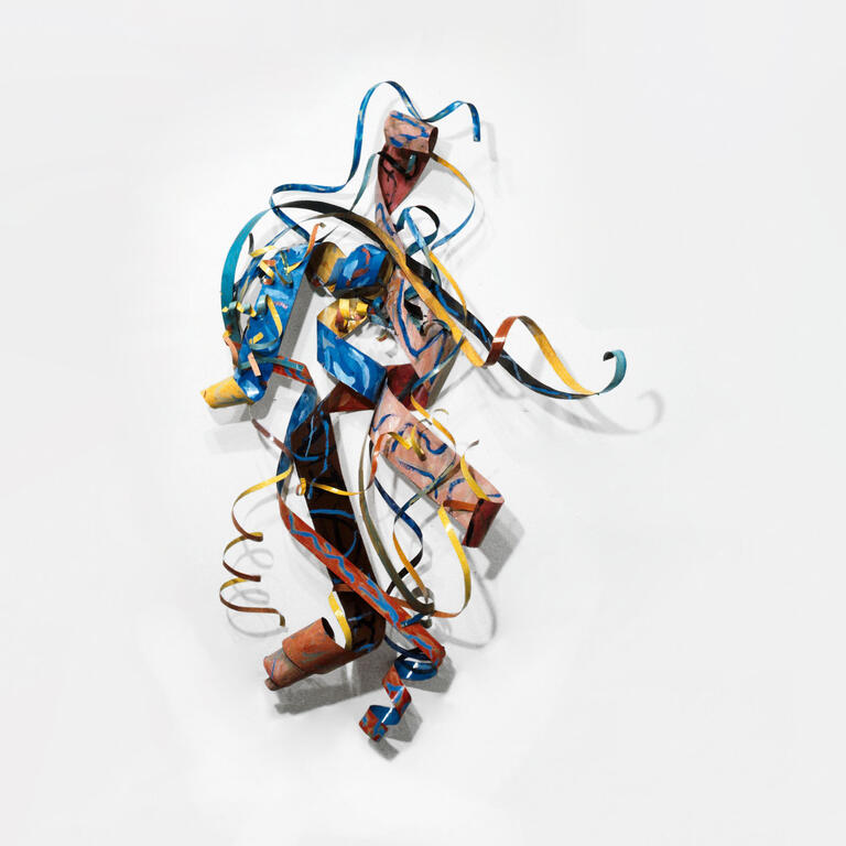 Catalogue raisonné, Jean-Paul Thaéron, Arabesque, relief mural - 1982