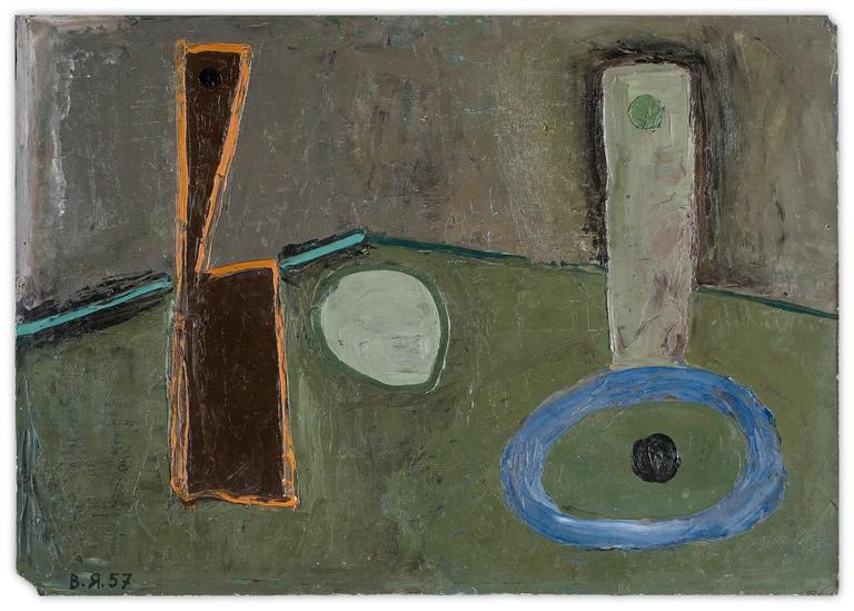 Catalogue raisonné, Vladimir Yankilevsky, Still Life. Nature vivant-11, 1957