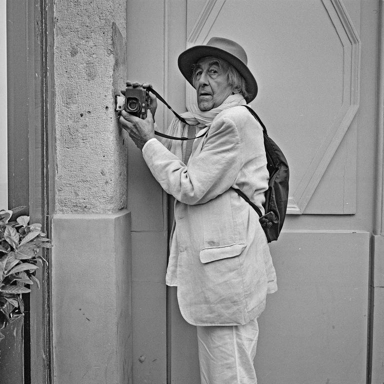 Philipp Hugues Bonan photographe, portrait de René Burri