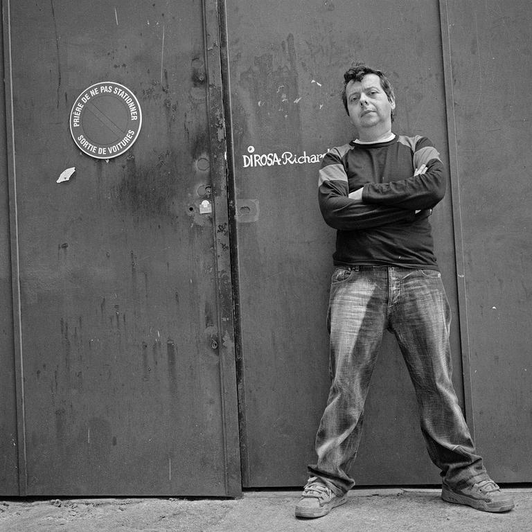 Catalogue raisonné, Philipp Hugues Bonan photographe, portrait de Richard Di Rosa