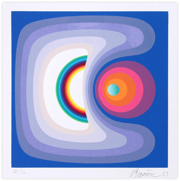 Catalogue raisonné, Henri Baviera, ARC EN CIEL — 1969