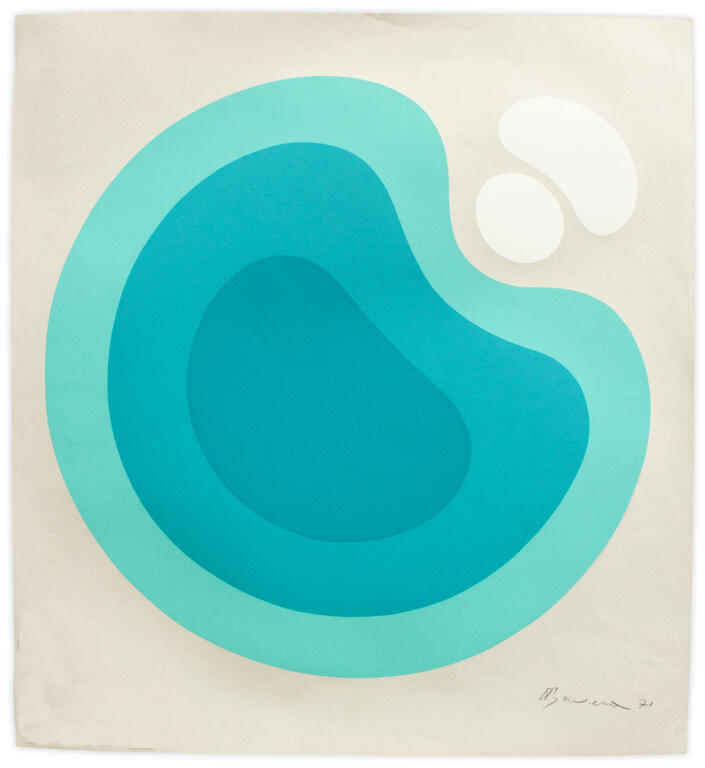 Catalogue raisonné, Henri Baviera, Sans titre — 1971