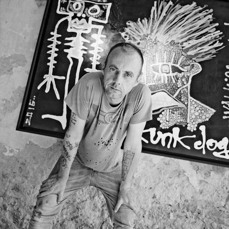 Catalogue raisonné, Philipp Hugues Bonan photographe, portrait de Skunckdog