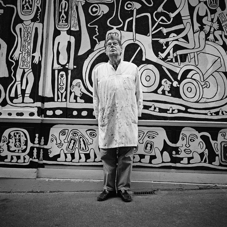 Catalogue raisonné, Philipp Hugues Bonan photographe, portrait de Yvon Taillandier