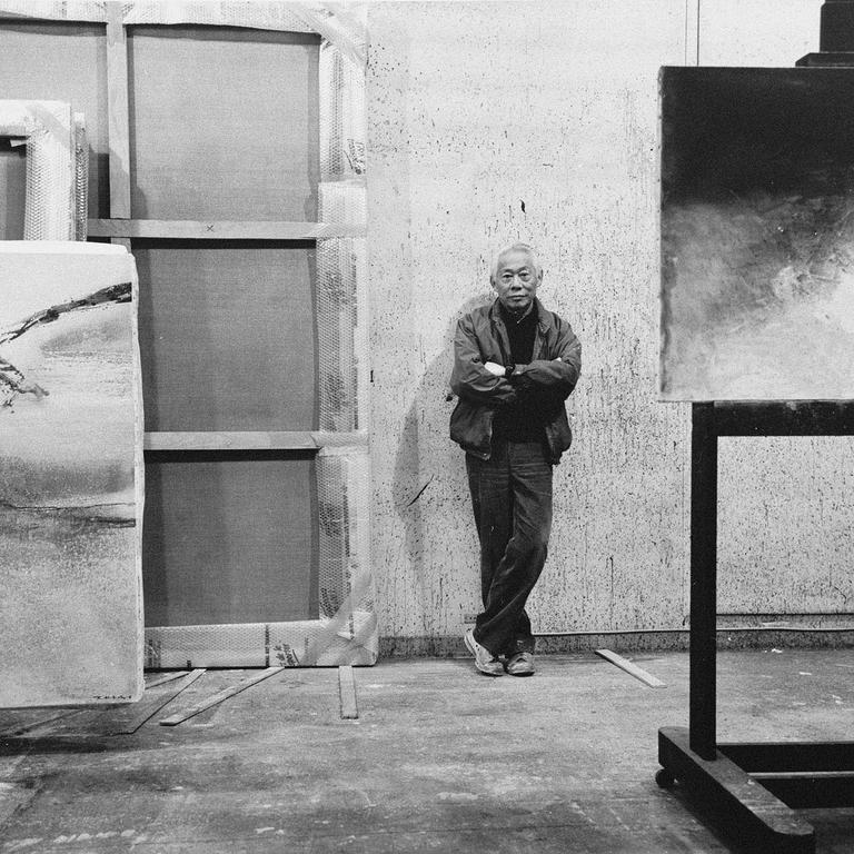 Catalogue raisonné, Philipp Hugues Bonan photographe, portrait de Zao Wou-ki