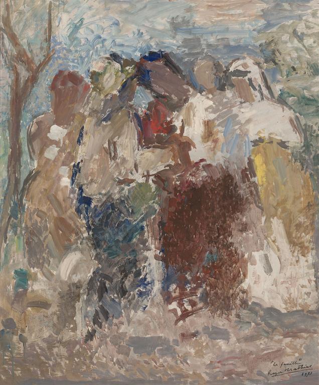 Catalogue raisonné, Roger Mathias, La Famille — 1971