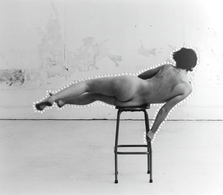 Nu et Tabouret - essai 2 - 2003