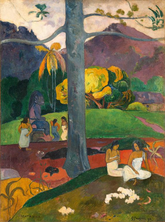 Paul Gauguin, Matamua, 1892