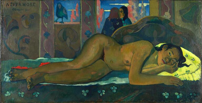 Paul Gauguin, Never More, 1897