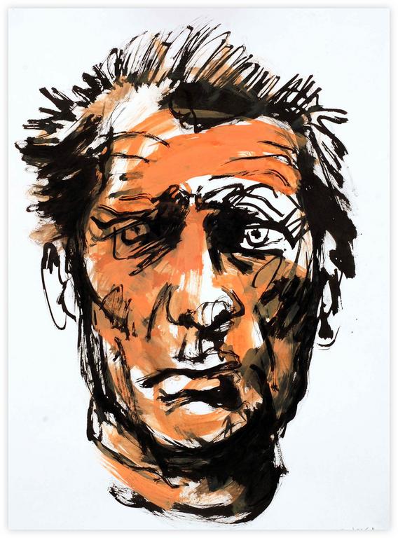 Paul Bloas, Portrait de Samuel Beckett — 2012