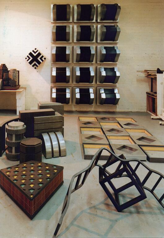 Salon Découvertes, Solo show Henri Foucault, 1994 Salon Découvertes, Solo show Henri Foucault, 1994