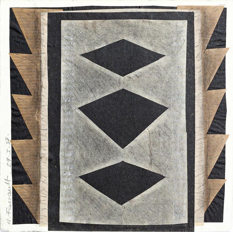 Catalogue raisonné, Henri Foucault, Collage 1988 - 2