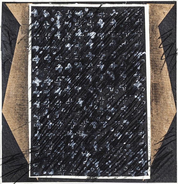 Catalogue raisonné, Henri Foucault, Collage 1988 - 7
