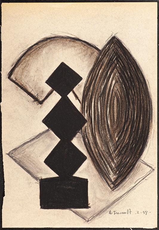 Catalogue raisonné, Henri Foucault, Dessin 1 - 1988