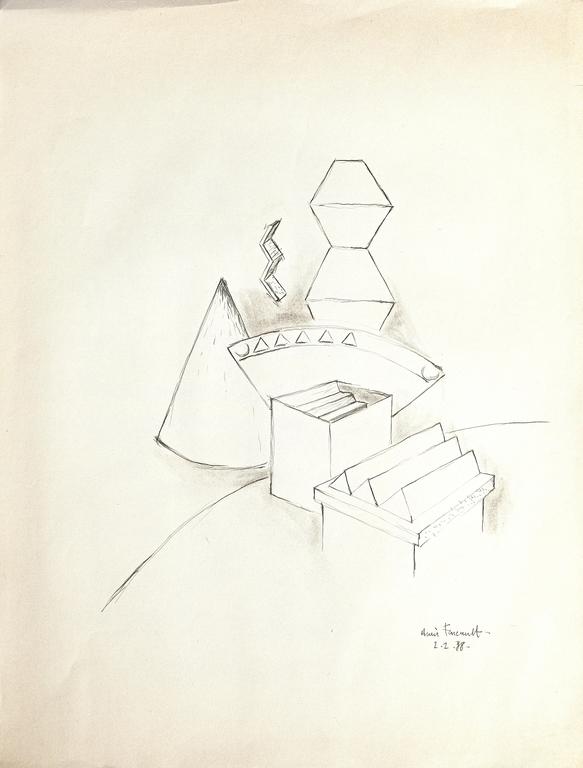 Catalogue raisonné, Henri Foucault, Dessin 88 - 14