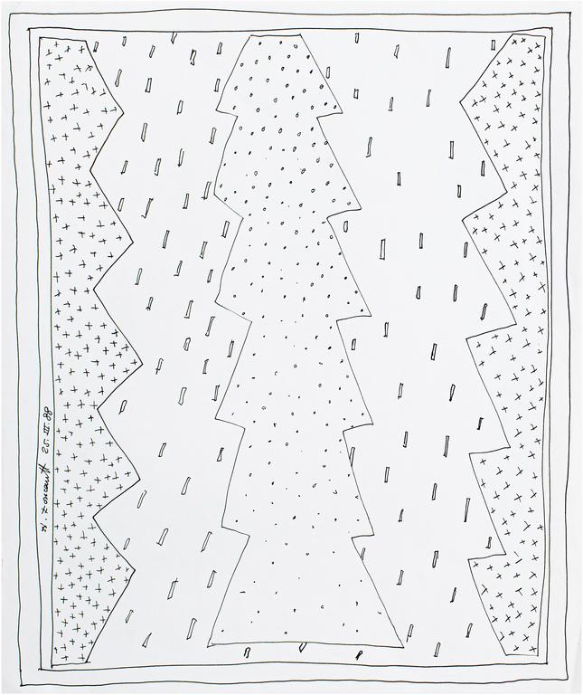 Catalogue raisonné, Henri Foucault, Étude - 20 - 1988