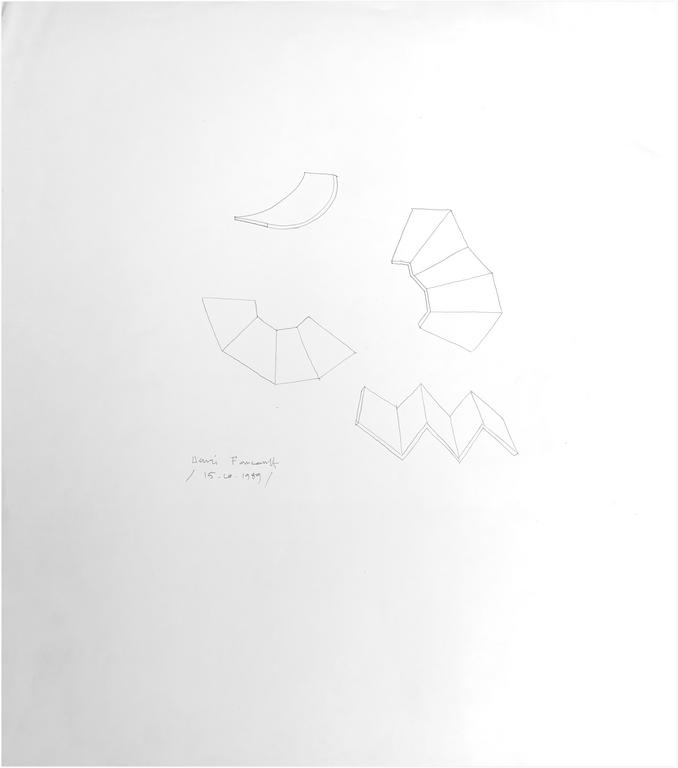 Catalogue raisonné, Henri Foucault, Étude de sculpture 4 - 1989