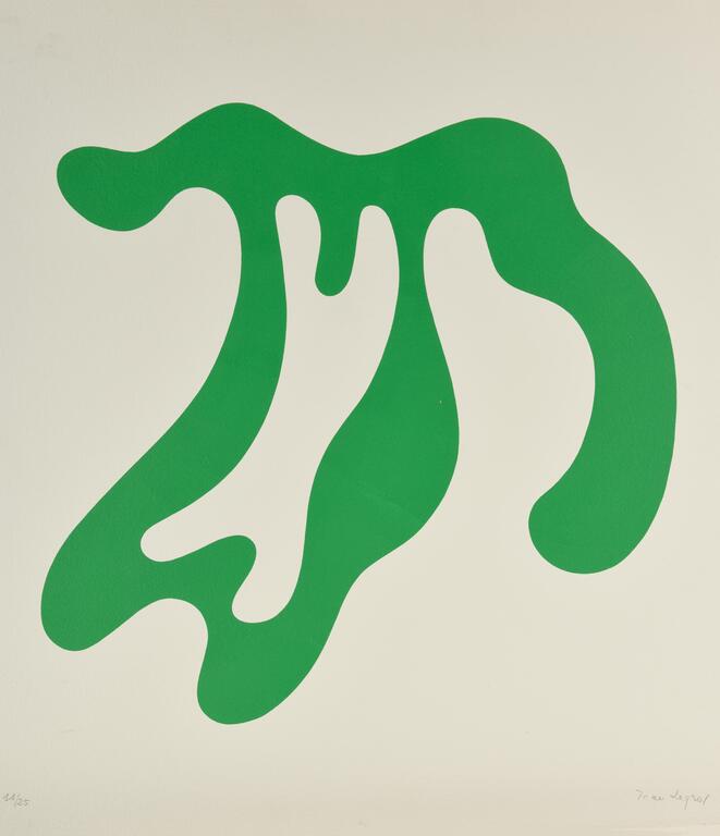 Catalogue raisonné, Jean Legros, Pochoir, Zen, 1973
