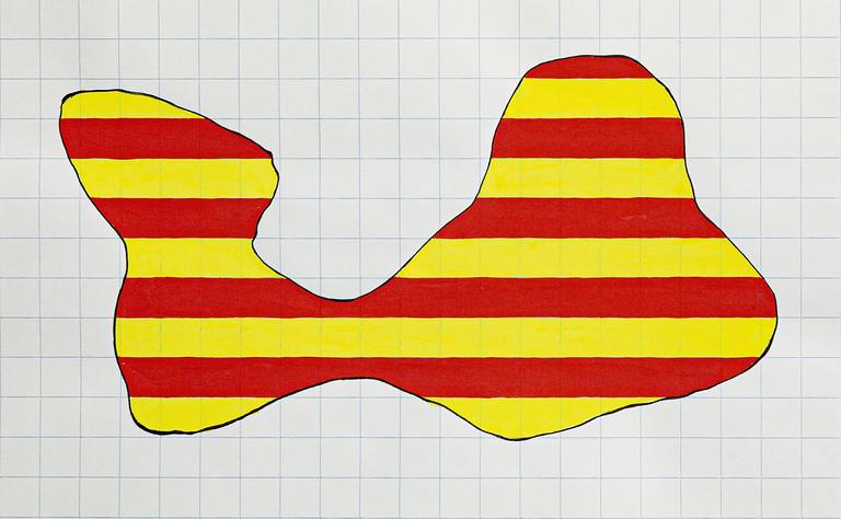 Catalogue raisonné, Henri Foucault, Forme-couleur 5 - 1993