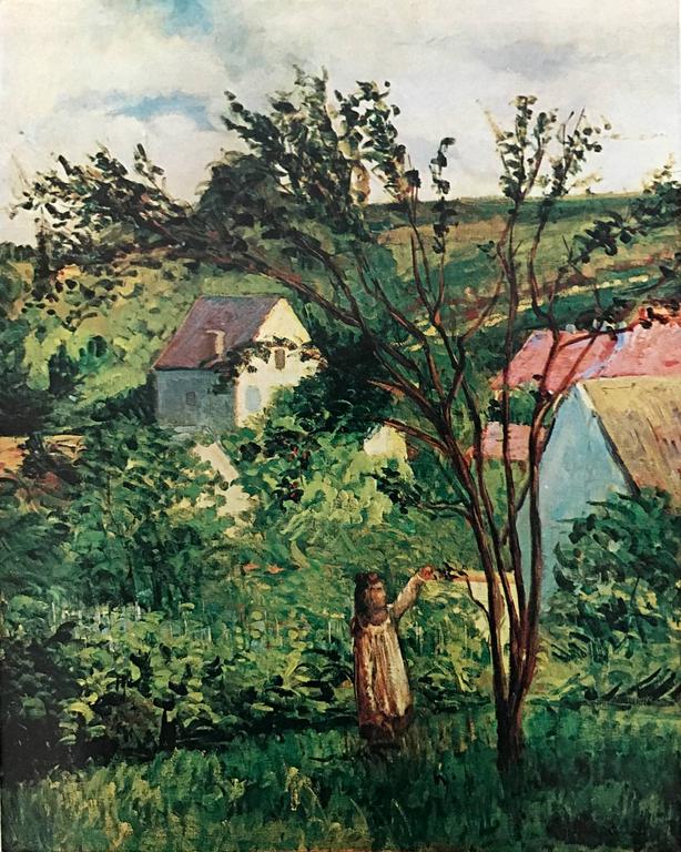 Armand Guillaumin, Cueillette des cerises à Auvers, 1870