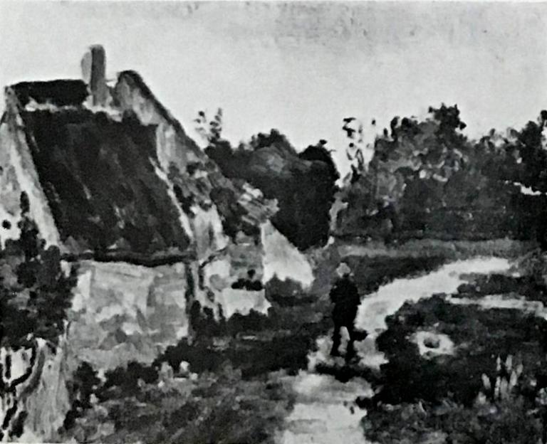 Armand Guillaumin, Le Passage à Auvers, 1869