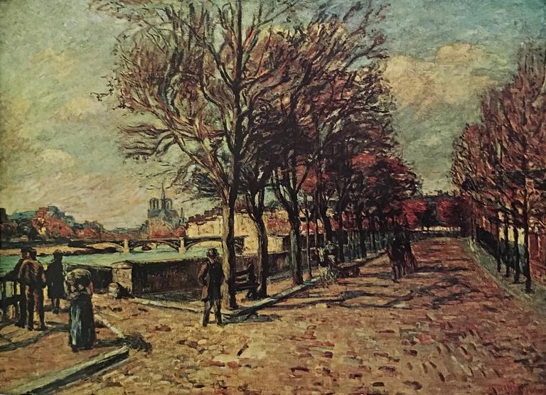 Armand Guillaumin, Les quais de la Seine à Paris, 1872