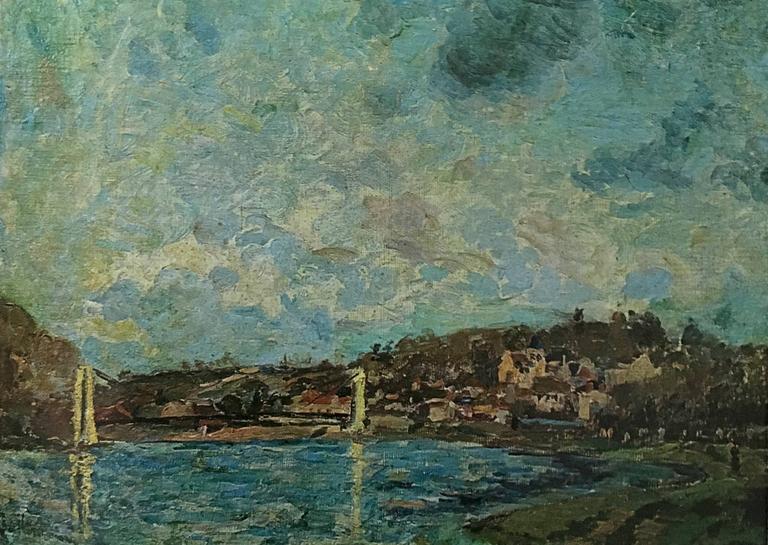 Armand Guillaumin, Le Pont suspendu, 1873