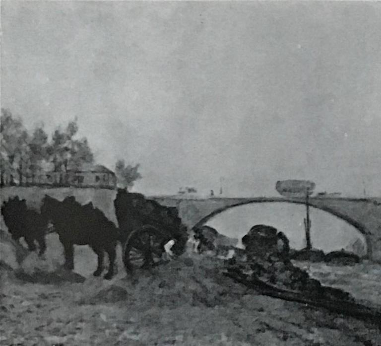 Armand Guillaumin, Les Déchargeurs au bord de la Seine, 1873