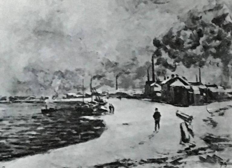 Armand Guillaumin, La Seine à Ivry, 1873