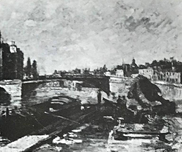 Armand Guillaumin, Le Pont Marie, Paris, 1880