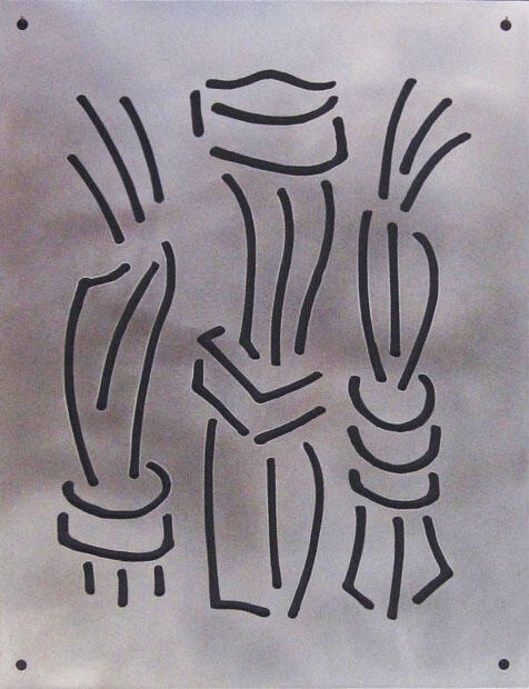 Catalogue raisonné, Jean-Paul Thaéron, Dessin au laser 2 - IX 2018