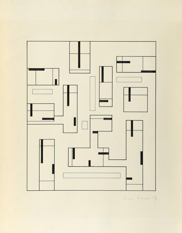 Catalogue raisonné, Jean Legros, Composition