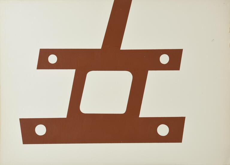 Catalogue raisonné, Jean Legros, Pochoir (grand signe marron)