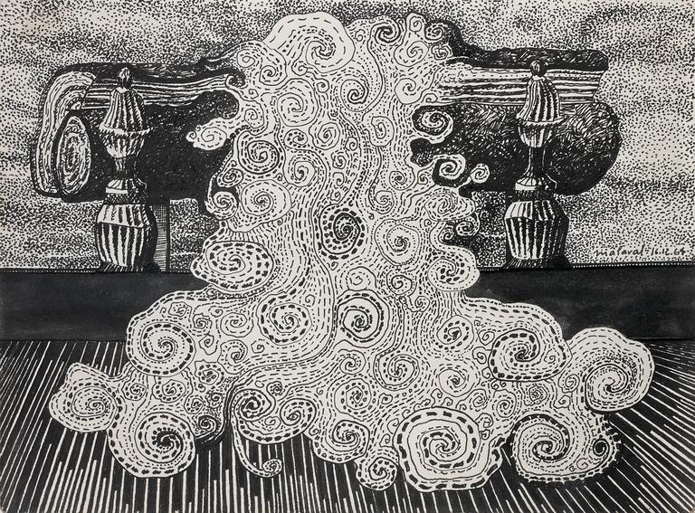 Catalogue raisonné, Robert Malaval, La Cheminée