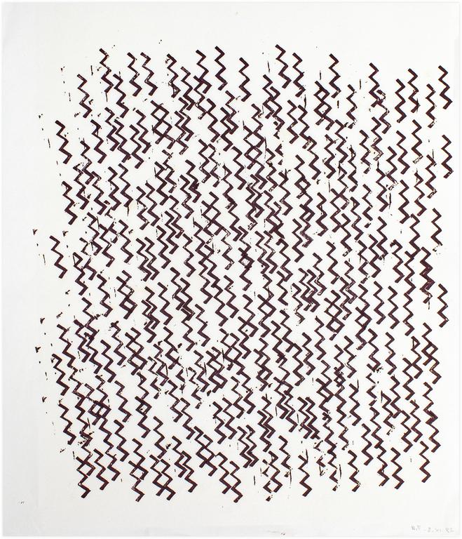 Catalogue raisonné, Henri Foucault, Monotype du 08/11/87 - 1