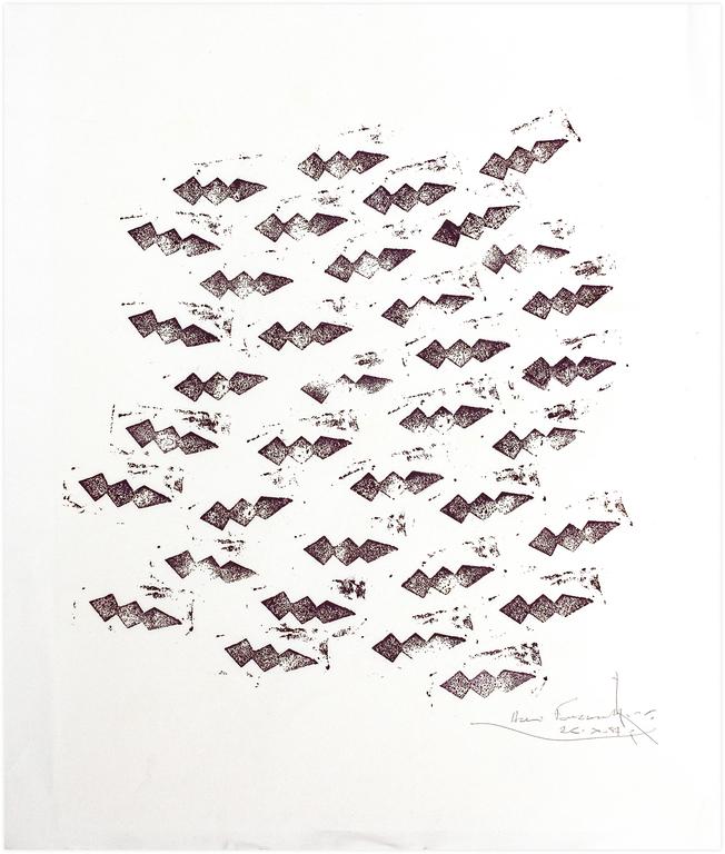 Catalogue raisonné, Henri Foucault, Monotype du 26/10/87 - 1