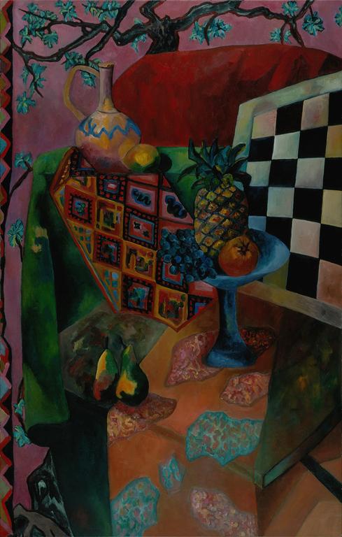 Catalogue raisonné, Brigitte Moreau Serre, Nature morte au damier