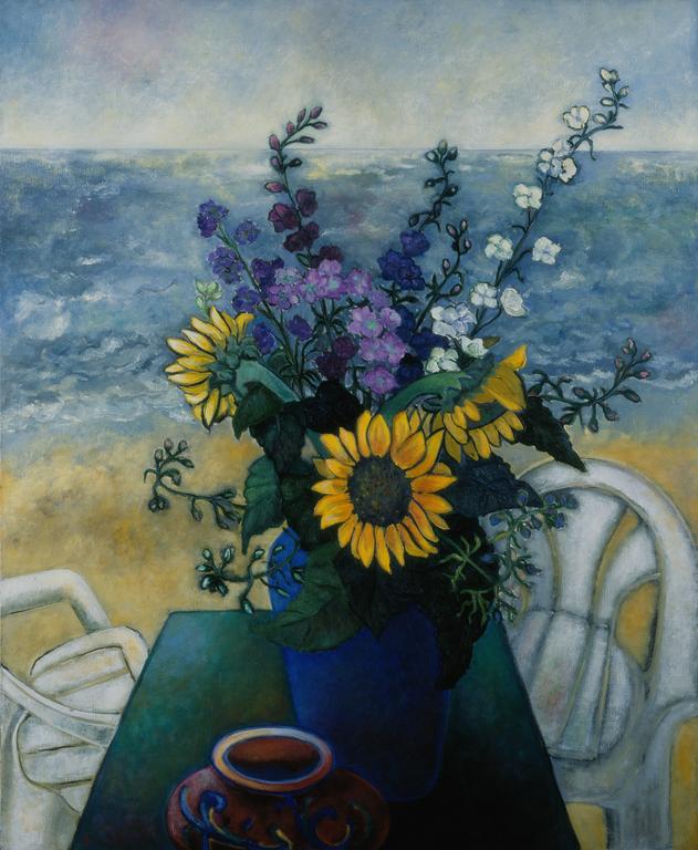 Catalogue raisonné, Nature morte aux tournesols face à la mer