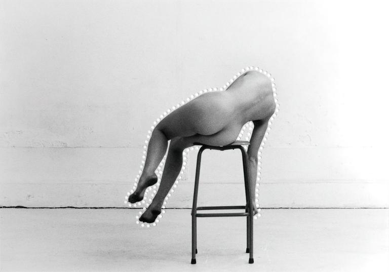 Nu et tabouret - version D - 2003